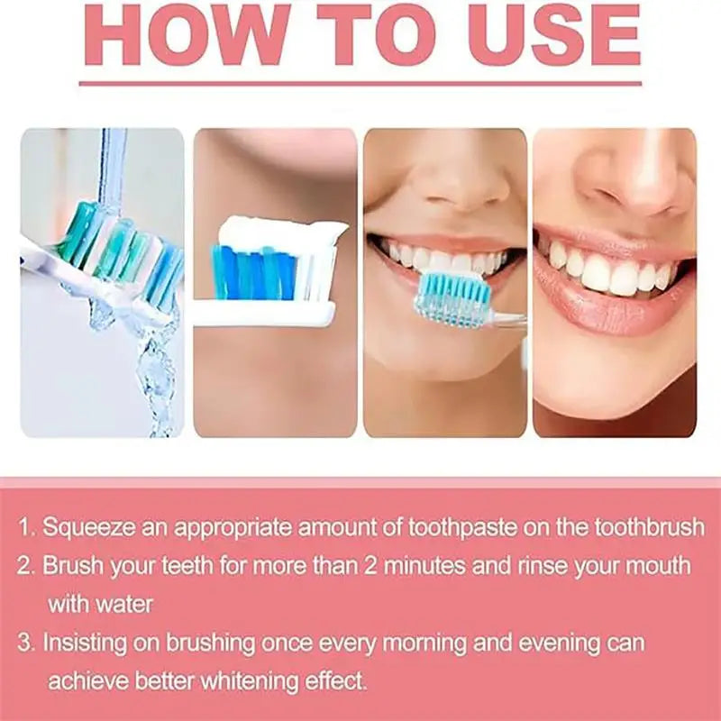 SP-8 Probiotic Toothpaste Whiten Clean Teeth Remove Stains Oral Care Management Fresh Breath With Sodium Saccharin Lactobacillus