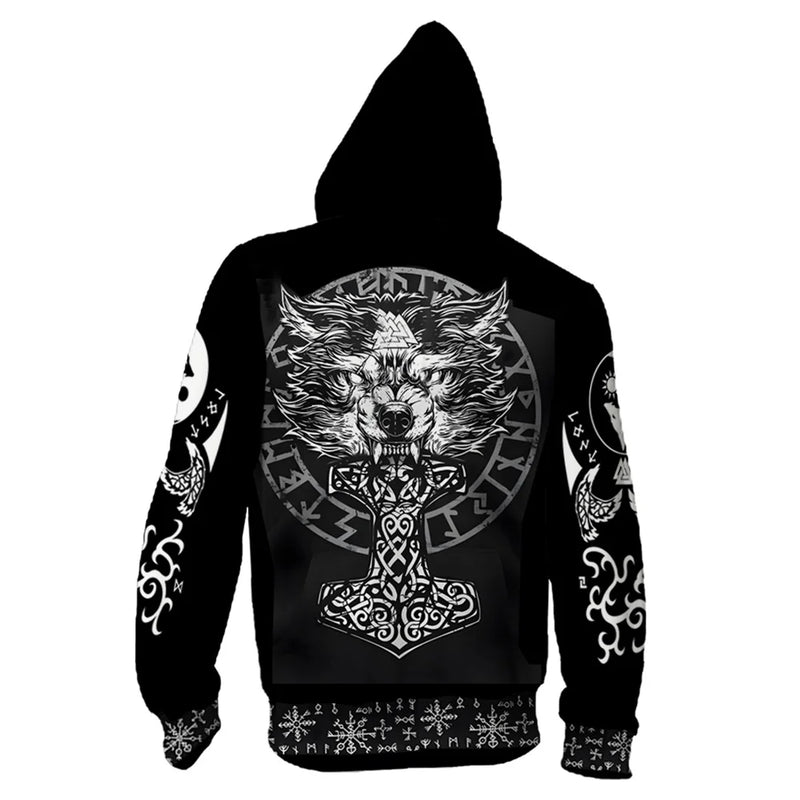 Autumn Sweatshirt New in Hoodies & Sweatshirts Comfortable Fashion Skull Print Keep Warm Clothing Man Hoodie Men Male Clothes