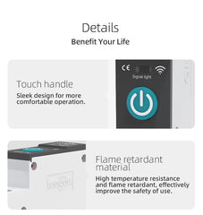 SmartLife WiFi Energy Meter & Circuit Breaker by TONGOU | 16A Single Pole DIN Rail Smart Switch | Wireless Remote Power Control & Electricity Usage Tracker