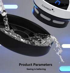 Mini Cordless Desk Vacuum: Portable Keyboard Cleaner & Dust Extractor | Handheld Rechargeable Sweeper for Home, Office, and Car - Sleek Design