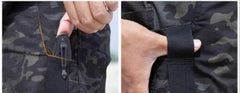 Black Camo Cargo Pants Outdoor Multi-pocket Ripstop Waterproof Trousers Male Autumn Wear-resistant Training Fishing Work Pant