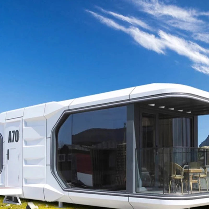 Capsule Container House Custom Space Prefab Capsule House Capsule House Hotel mobile apartment space capsule