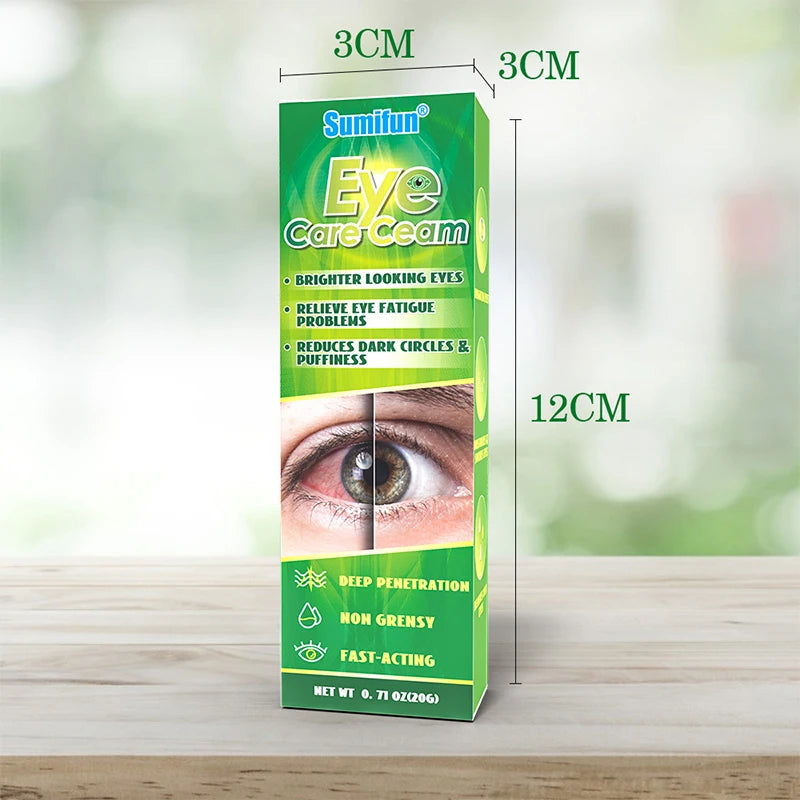 Chinese Herbal Medicine Eye Care Cream Relieve Eye Fatigue Brighter Looking Eyes Problems Reduces Dark Circles And Puffiness