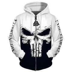 Autumn Sweatshirt New in Hoodies & Sweatshirts Comfortable Fashion Skull Print Keep Warm Clothing Man Hoodie Men Male Clothes