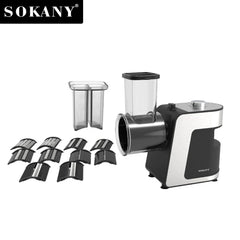 1000W 5-in-1 Electric Vegetable Chopper & Food Processor – Stainless Steel Multifunctional Slicer, Mixer & Cutter (220V)