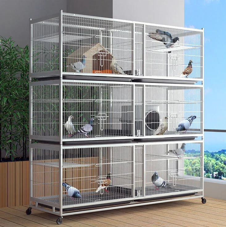 N Special Meat Pigeon Breeding Cage Professional Large Pigeon Cage Metal Sustainable Farms High Quality