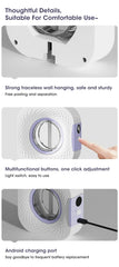 Smart Aroma Diffuser & Air Purifier – Digital Display, USB Rechargeable, 4 Gears, Wall Mount or Tabletop Essential Oil Humidifier