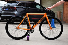 Tsunami SNM100 Fixie Fixed Gear Bike – 700C Single Speed Racing Bicycle | Lightweight Aluminum Alloy Frame | Customizable Track Cycling