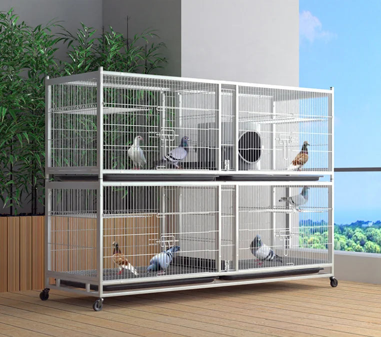 N Special Meat Pigeon Breeding Cage Professional Large Pigeon Cage Metal Sustainable Farms High Quality