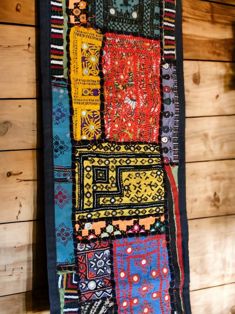 Handmade Table Runner - Colorful Patterns and Patchwork for Stylish Home Decor