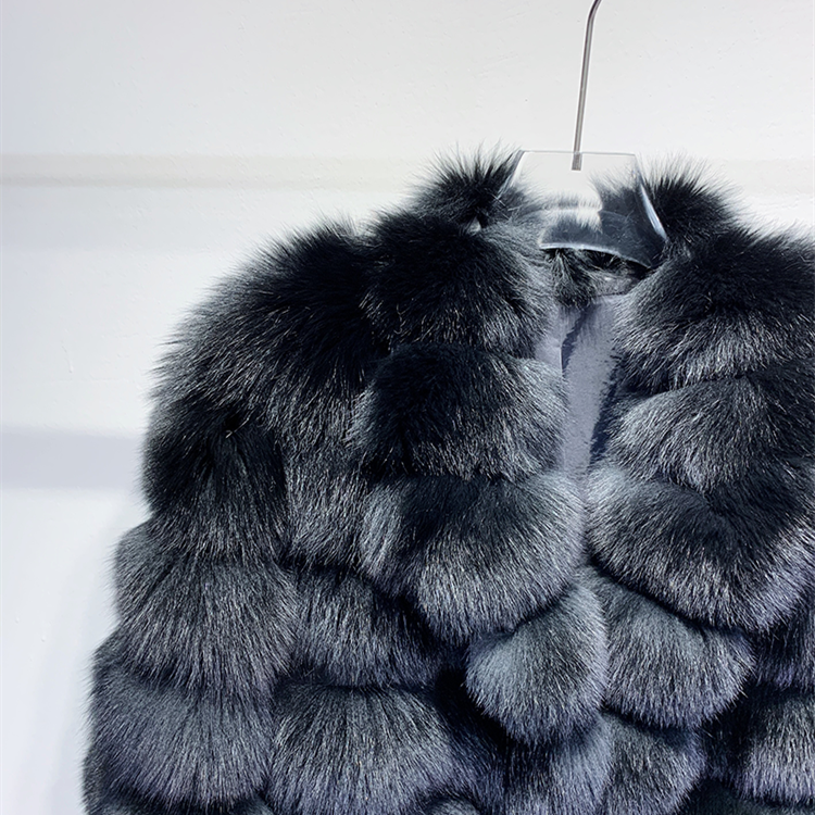 Men's Real Fur Long Fur Coat Winter