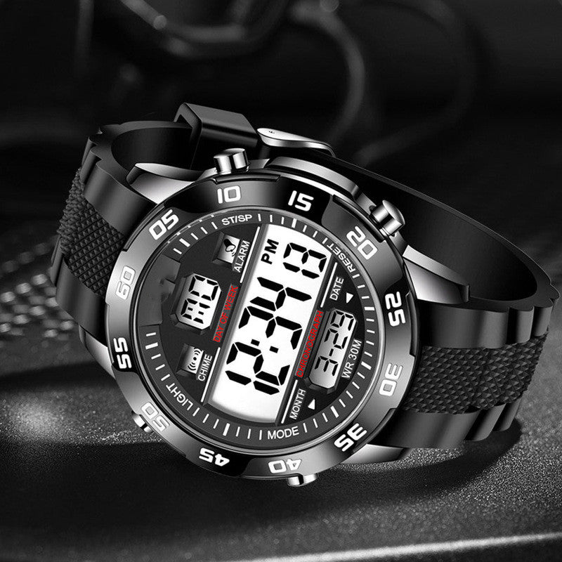 Business Men's Multifunctional Alloy Electronic Watch