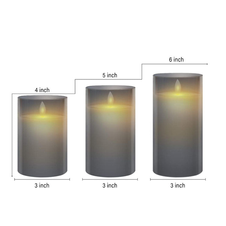 LED Electronic Remote Control Candle