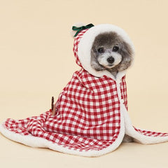 Korean Version Of The New Lovely Christmas Winter Pet Clothes Cloak