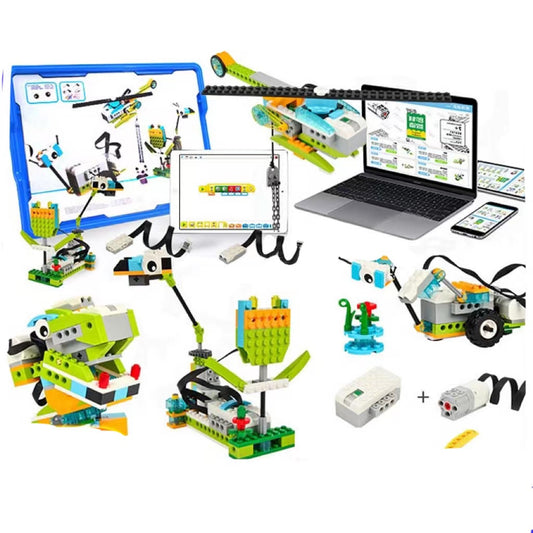 Programming Building Blocks Compatible Course Robot Teaching AIDS Assembly Toy Set