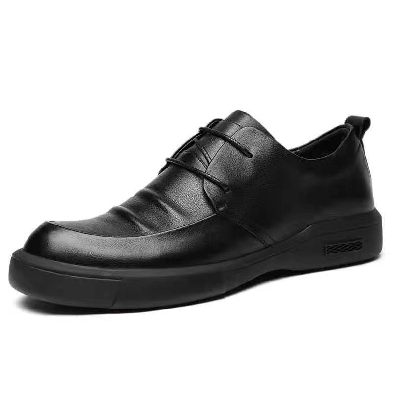Men's Shoes PU Leather Business Casual Leather Daily Slip-on Dad Pumps