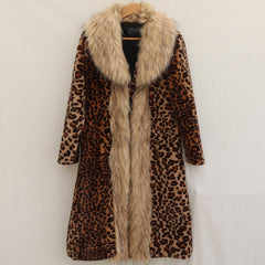 Fashion Women's Thick Warm Mink Fur Coat