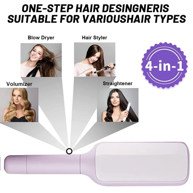 4 In 1 Self Cleaning Hair Brush New Self-Cleaning Anti-Static Massage Comb Scalable Rotate Lifting Self Cleaning Hairbrush