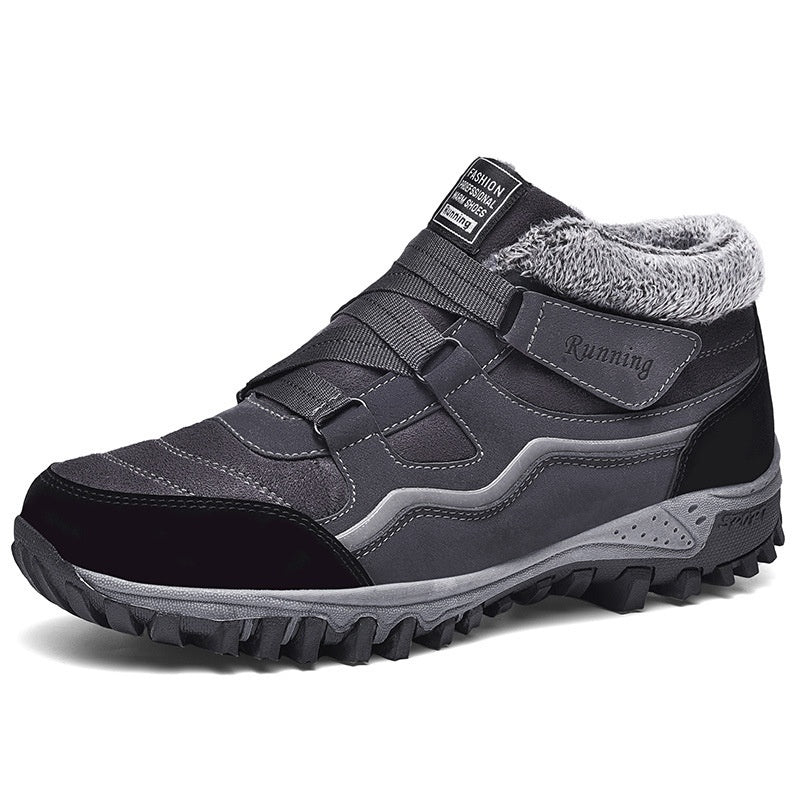 Fleece-lined Warm Outdoor Climbing Boots Sneaker Men's And Women's