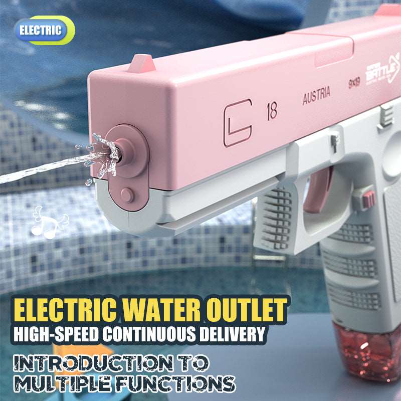 2023 Glock Electric Water Toy Gun Spray Blaster Pistol Airsoft Summer Toys Swimming Poor Game Weapon Pistola For Kids