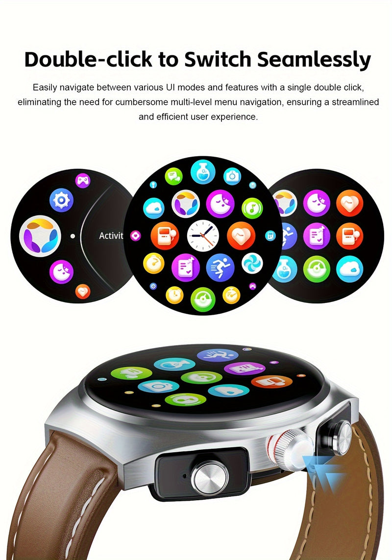 Full HD screen alloy shell, TWS sports headset+outdoor IP67 waterproof smart watch, 400mAh battery over long -term battery life, support custom dial, NFC unlock, various sports data tracking