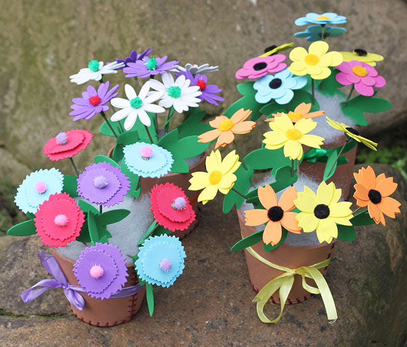 Handmade Diy Flowerpot Children's Handmade Material Package