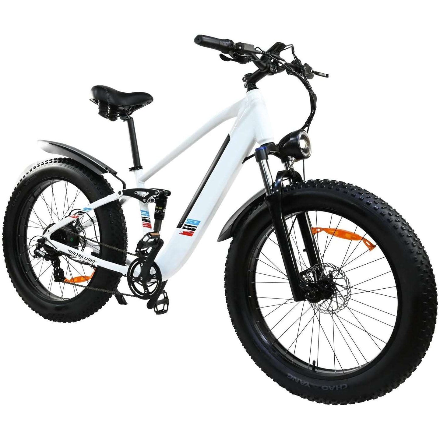 500W Motor Electric Bike For Adults - 25MPH Speed Removable Battery 48V 12AH, 26 Inches Fat-Tire Electric Bicycle US only