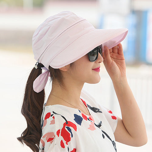 Summer Sunshade Ladies Foldable Summer Hat