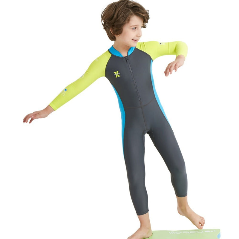 One-piece long-sleeved sunscreen and quick-drying wetsuit