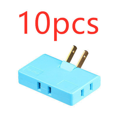 US Plug Rotary Head Plug Converter Ultra-Thin Conversion Plug Wireless Portable One Turn Three