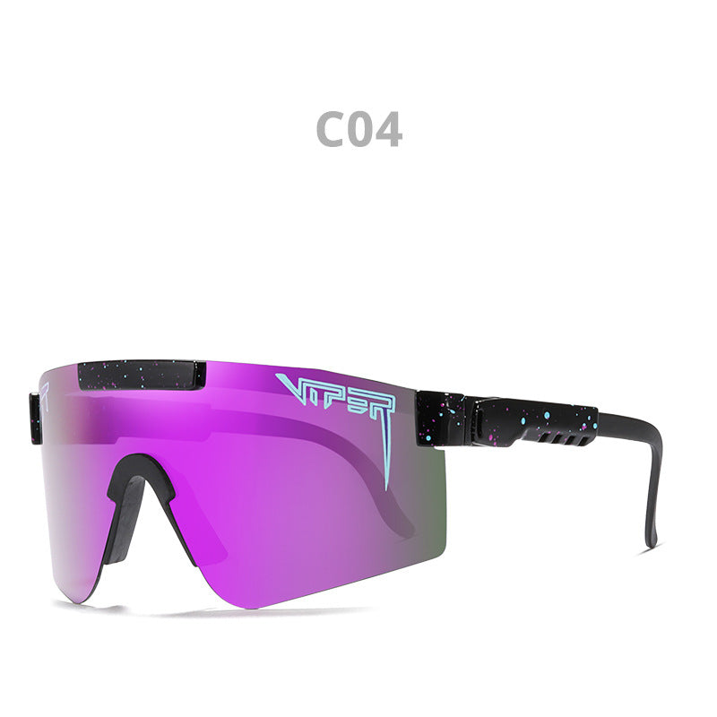 Outdoor Cycling Sunglasses Rainbow Gradient Glasses