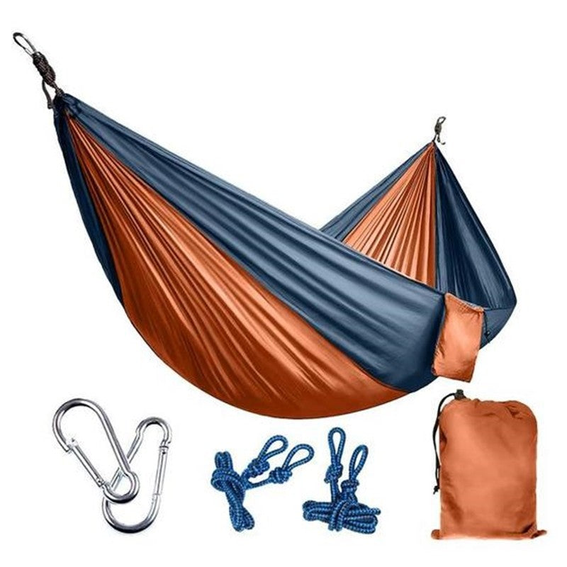 Backpacking Hammock - Portable Nylon Parachute Outdoor Double Hammock