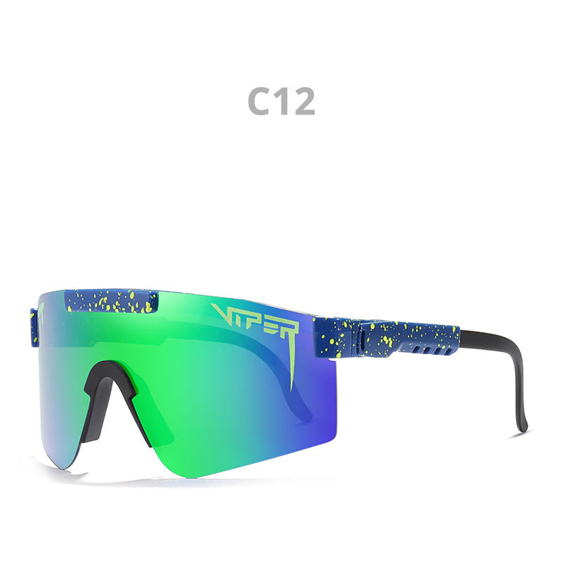 Outdoor Cycling Sunglasses Rainbow Gradient Glasses