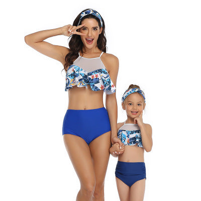 Maillot de bain bikini parent-enfant