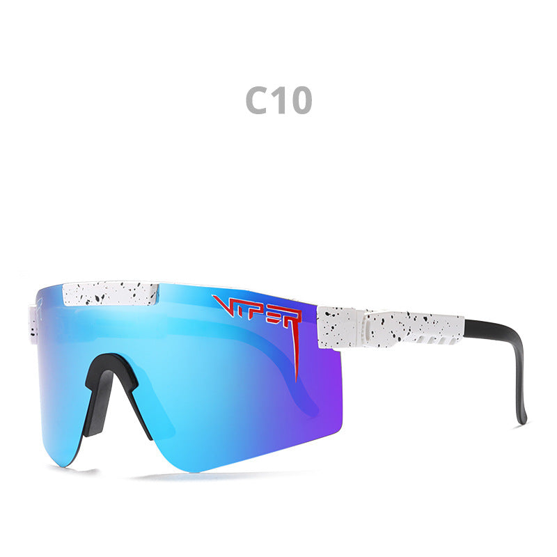 Outdoor Cycling Sunglasses Rainbow Gradient Glasses