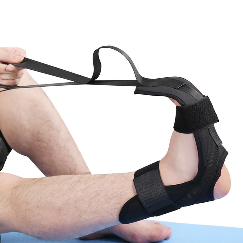 Yoga Ligament Stretching Belt Fuß Drop Stroke Halbseitenlähmung Rehabilitationsgurt Beintraining Fuß Knöchelgelenk Korrektur Hosenträger