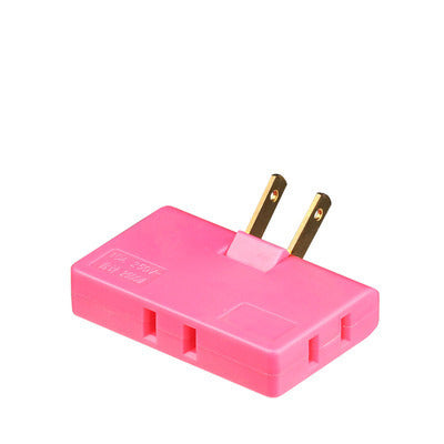 US Plug Rotary Head Plug Converter Ultra-Thin Conversion Plug Wireless Portable One Turn Three