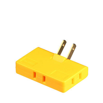 US Plug Rotary Head Plug Converter Ultra-Thin Conversion Plug Wireless Portable One Turn Three