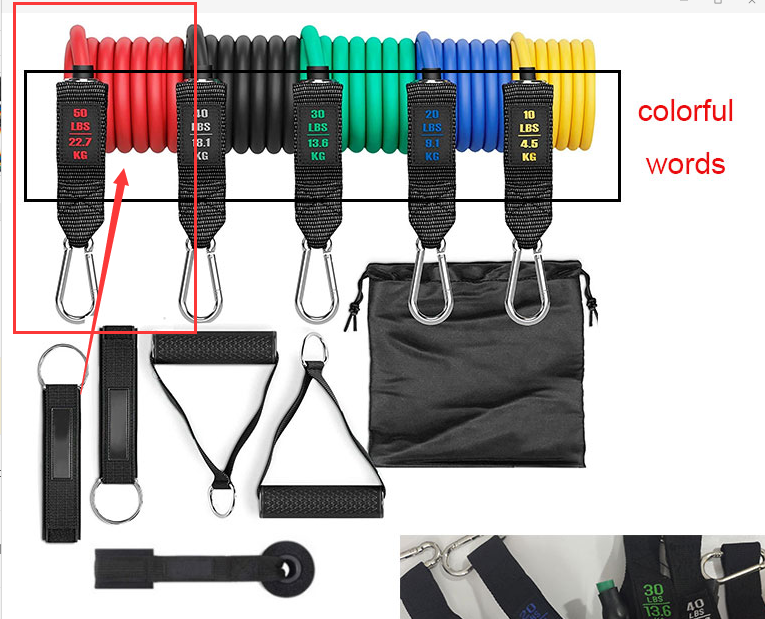 Fitness Rally Elastic Rope Resistance Band