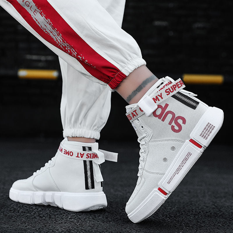 High-Top-Schuhe Herrenschuhe im koreanischen Stil Trendige Sport-Jungen-Paar-Schuhe