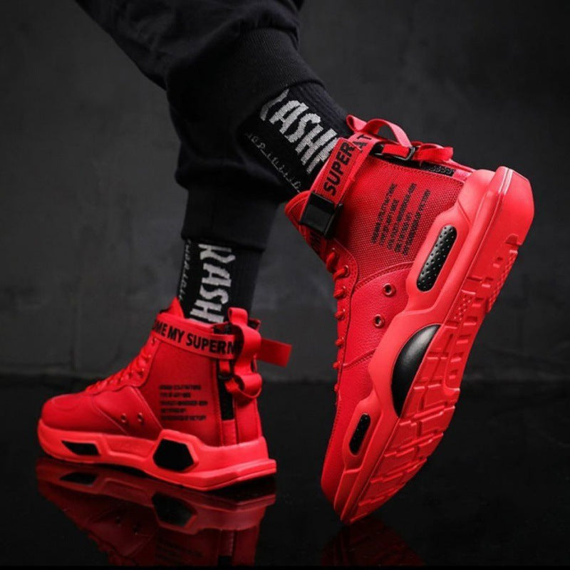 High-top Shoes Men's Shoes Korean Style Trendy Sports Boys Couple Shoes