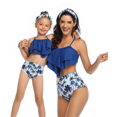 Maillot de bain bikini parent-enfant