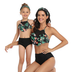 Maillot de bain bikini parent-enfant