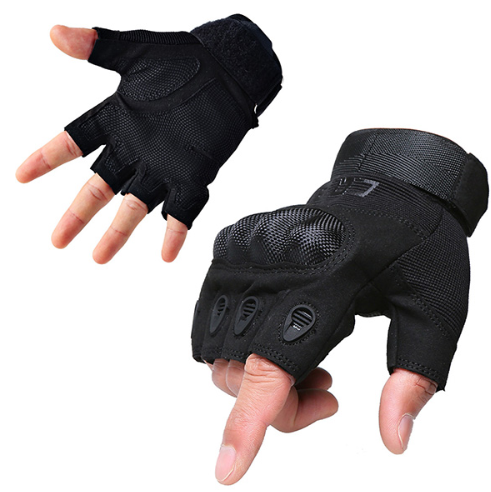 Gants tactiques militaires pour hommes, équipement de protection des articulations en caoutchouc, demi-doigt, pour gymnastique, Fitness, équitation, gants tactiques pour hommes