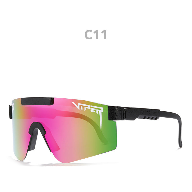 Outdoor Cycling Sunglasses Rainbow Gradient Glasses