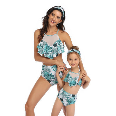 Maillot de bain bikini parent-enfant