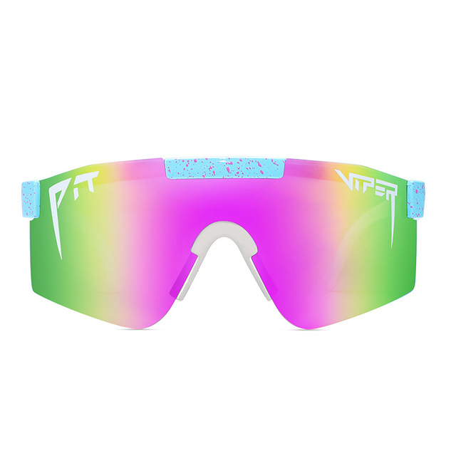 Outdoor Cycling Sunglasses Rainbow Gradient Glasses