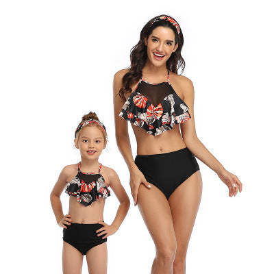 Maillot de bain bikini parent-enfant