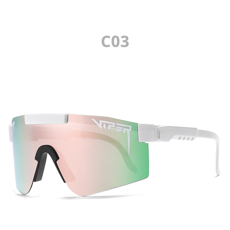 Outdoor Cycling Sunglasses Rainbow Gradient Glasses