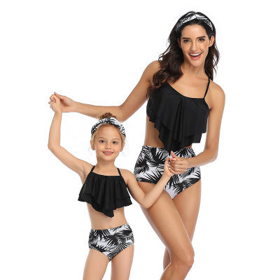 Maillot de bain bikini parent-enfant